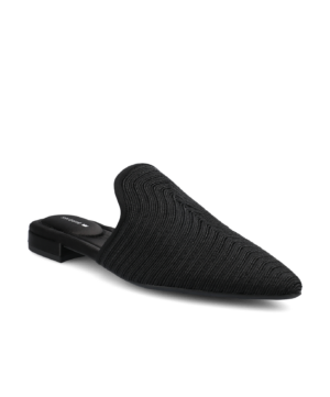 The Goldfinch 15 Mule - Black Braiding